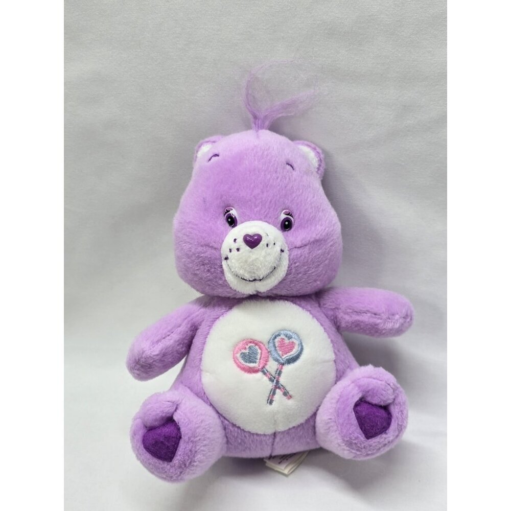 Purple 7" Lollipop Share Care Bear Plush Nanco
